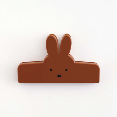 Miffy Face clip, brown