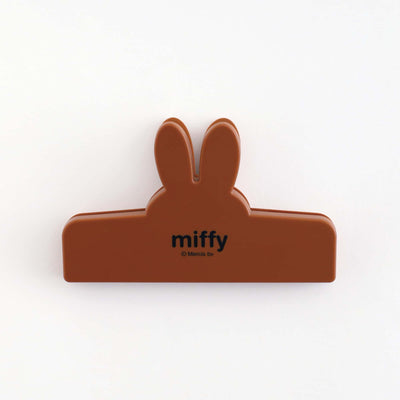 Miffy Face clip, brown