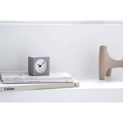 Lemnos NEUT alarm clock, grey