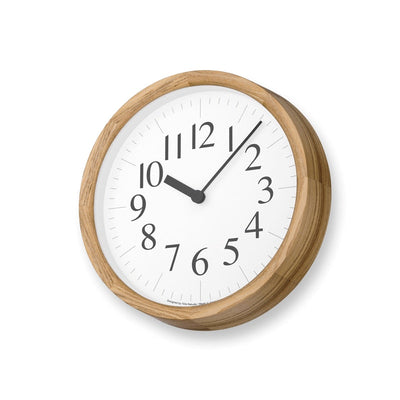 Lemnos Clock B Oak