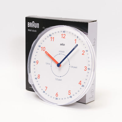 refurbished | Braun BC26TW Time Teacher wall clock