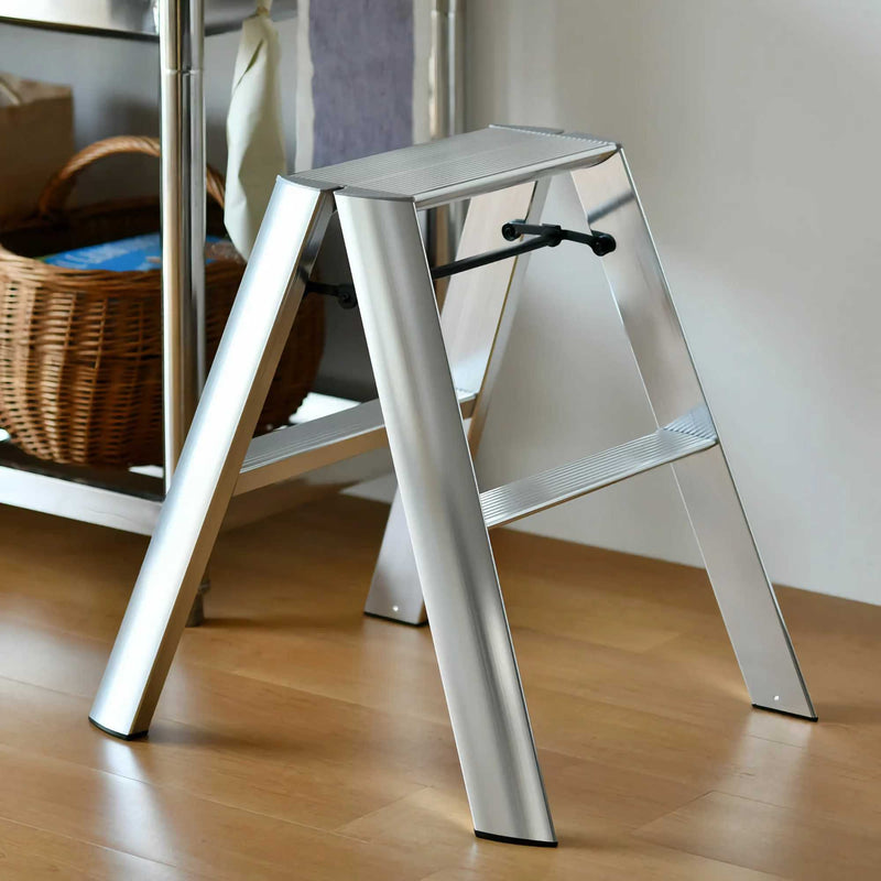 Metaphys Lucano ladder 2-step, silver