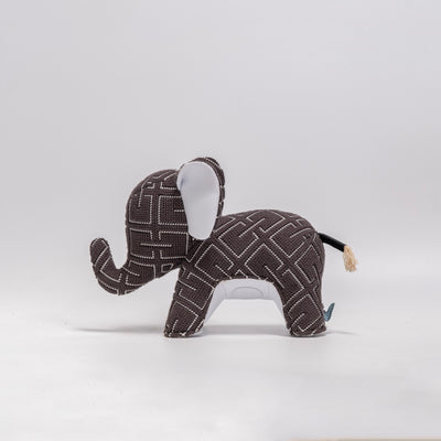 refurbished | Zuny bookend, elephant abby black (kvadrat grid)