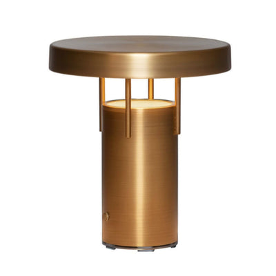 Hubsch BringMe Mini rechargeable lamp, burnished brass