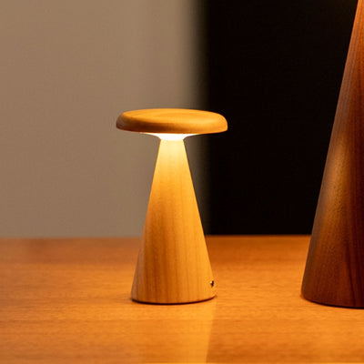 Gingko Sylva Mini table lamp, white ash