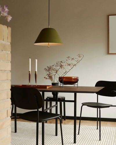 Audo Levitate Pendant Lamp (ø40cm) , Sage Green/Brass