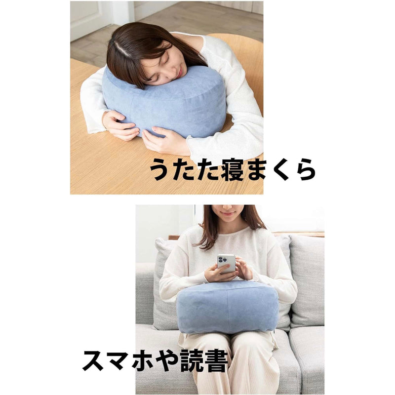 LivHeart Relax Fit lying cushion, blue grey