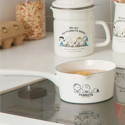 Yutaka Horo x Snoopy enamel one hand pot