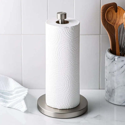 Umbra Capulet paper towel holder, nickel