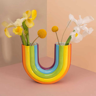 DOIY Rainbow Vase
