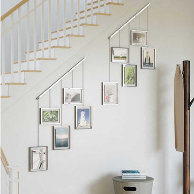 Umbra Exhibit picture frame (set of 5), chrome