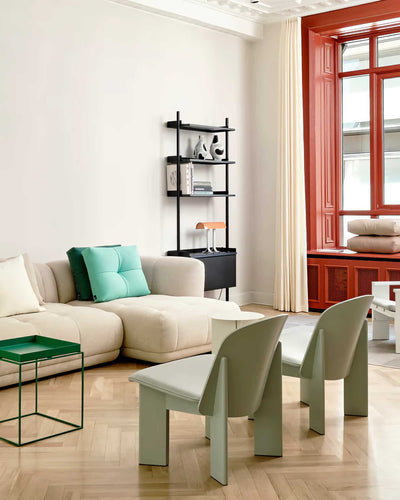 Hay Chisel lounge chair, eucalypttus water-based lacquered