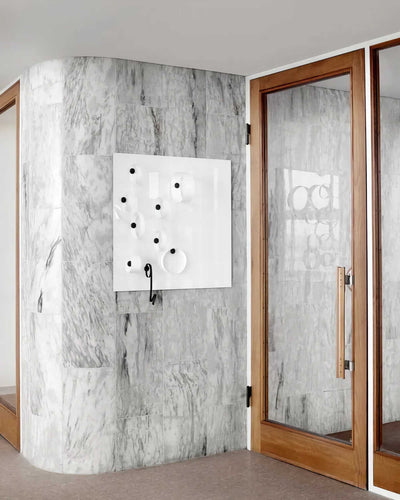 Lintex MOOD WALL Magnetic Glassboard (50x50cm), Shy 120