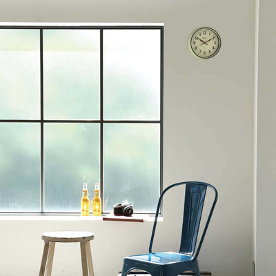 Dulton Bonox Wall Clock, Sage Green