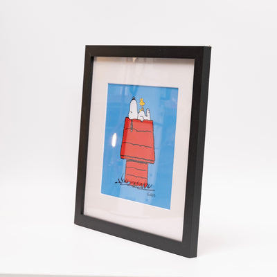 refurbished | Peanuts x Magpie Snoopy House Framed Print