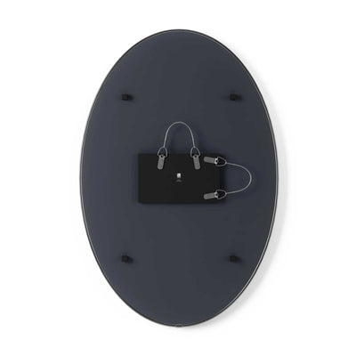 Umbra Hubba oval wall mirror, brass