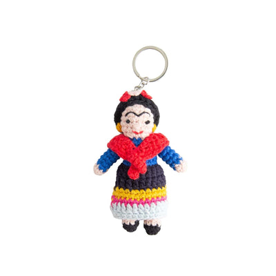 Global Affairs Frida crochet keyring