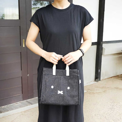 Miffy 2Way Tote Bag, denim black