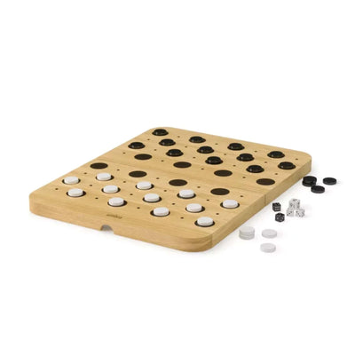 Umbra Blitz 2-in-1 backgammon checkers