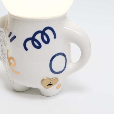 Wekükü GlowBuddy rechargeable lamp, blue/white