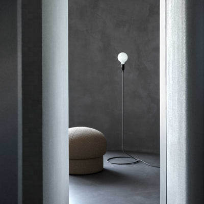 Design House Stockholm Uno Pouf, Brown