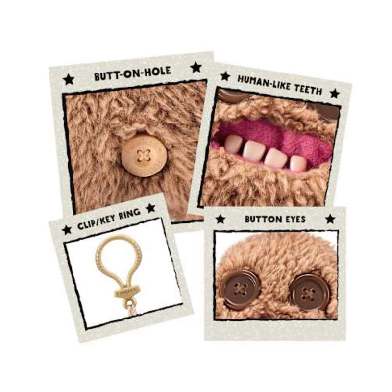 Fuggler key ring, gaptooth mcGoo