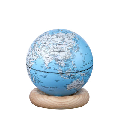 Gingko AtlasGlobe Mini lamp, mini sky blue