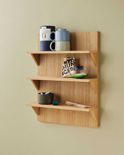 Hubsch District storage box small, brown/yellow