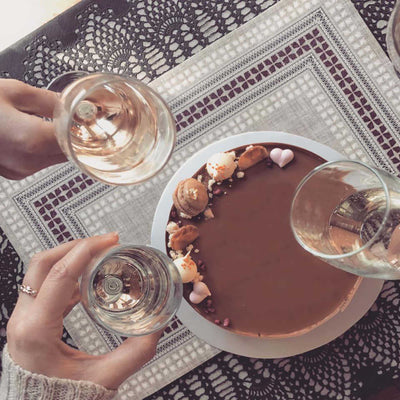 Beija Flor Cross stitch Vinyl placemat