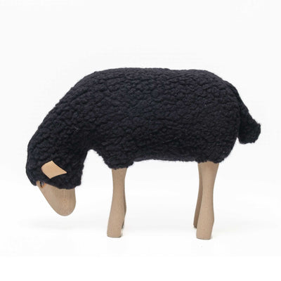Meier Lamb Wool Plush Grazing Medium, black