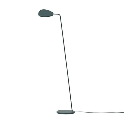 Muuto Leaf floor lamp, dark green