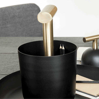 XLBoom Carry Away basket black brass