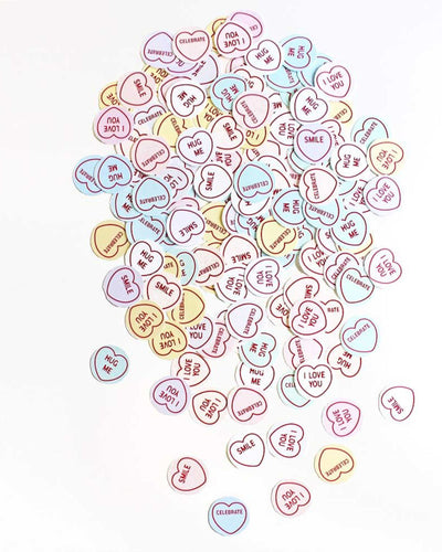Suck UK Love Hearts Party Scatter Confetti
