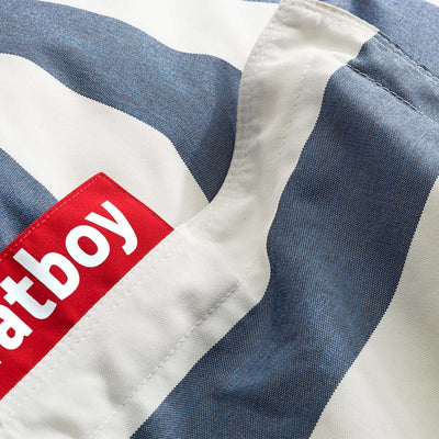 Fatboy Original Outdoor beanbag, stripe ocean blue