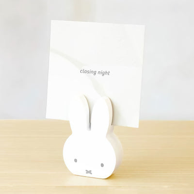 Miffy wood picture stand, mocha