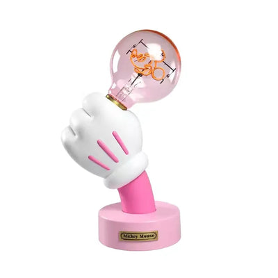 Disney x Sunday Home Mickey Hold The Light Mini rechargeable lamp, pink