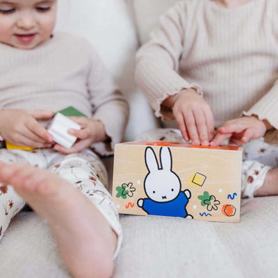 Bambolino Miffy Wooden Toy Shape Sorter