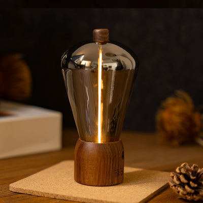 Gingko Opal Drift Light, walnut