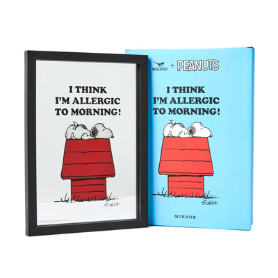 Magpie x Peanuts framed mirror, morning