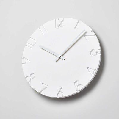 Lemnos Carved wall clock, arabic