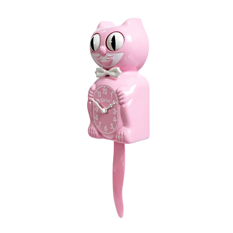 Kit-Cat Klock wall clock, bubblegum pink limited edition