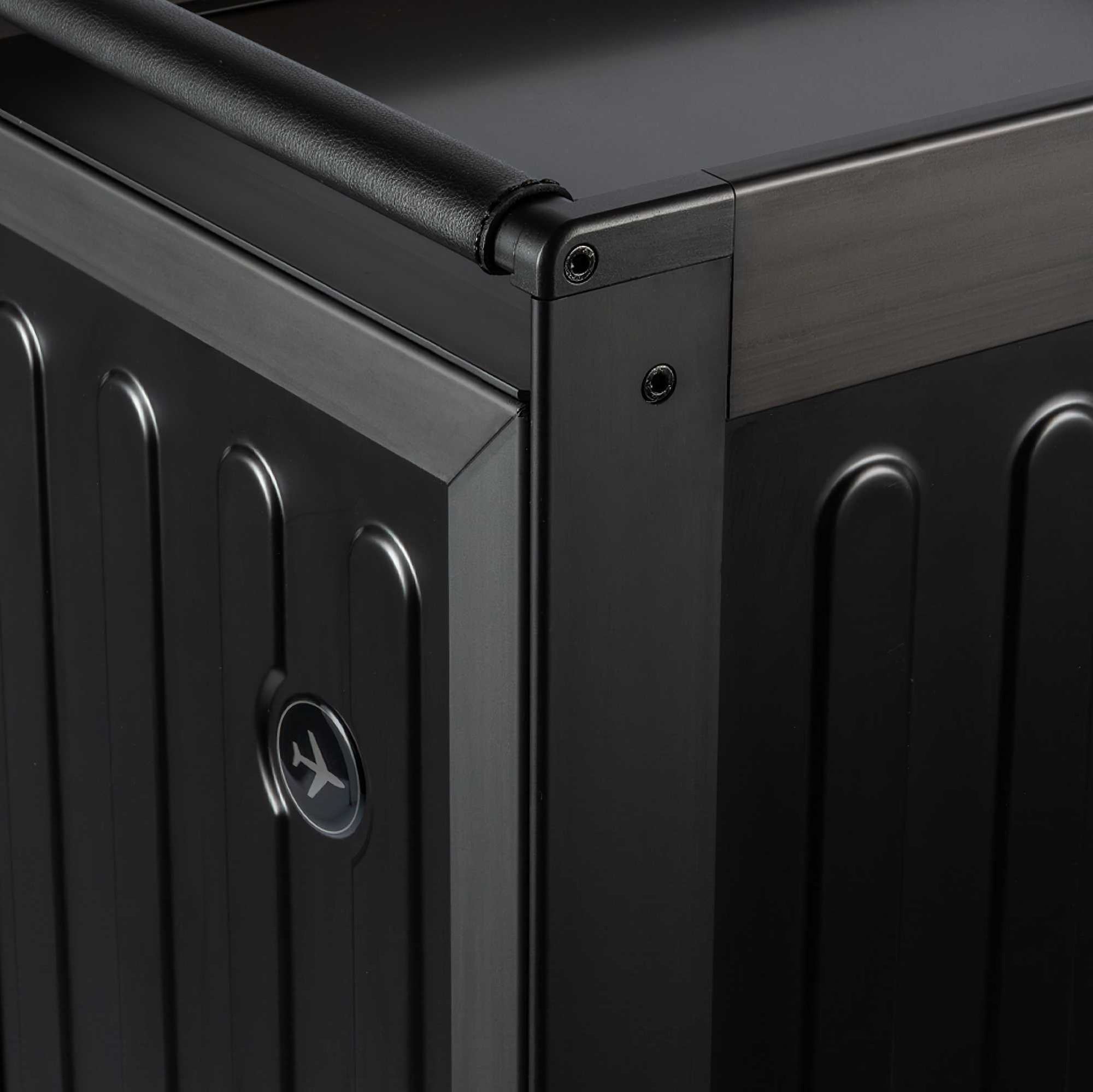 Bordbar Voyager Neonblack Airline Trolley incl. storage equipment