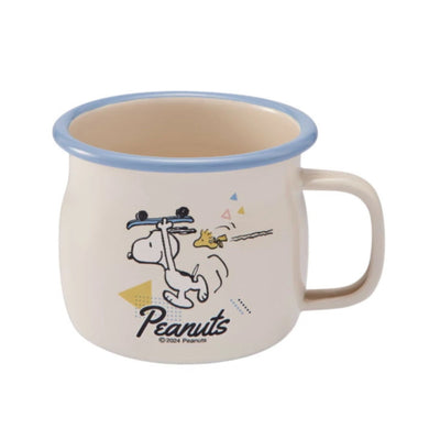Yutaka Horo x Snoopy enamel mug, skateboard