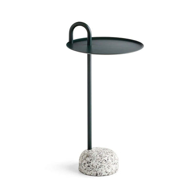 Hay Bowler side table, fir green