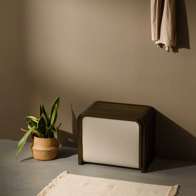 Gudee Tolin storage bench, brown