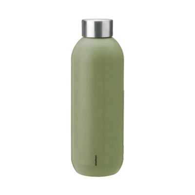 Stelton Keep Cool vacuum insulated bottle 600ml, soft fern green