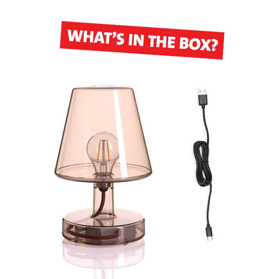 Fatboy Transloetje portable table lamp, Brown