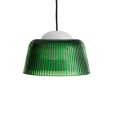 Hay Brim pendant, bottle green