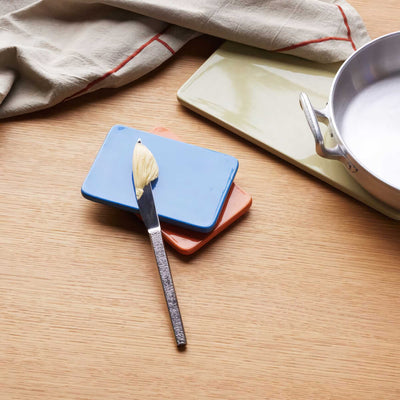 Hübsch Amare trivets small (set of 2), blue/orange