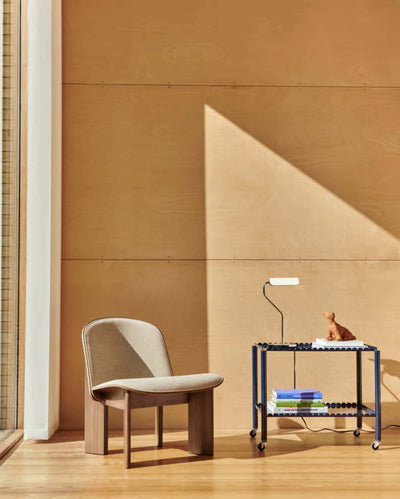 Hay Apex table lamp, oyster white